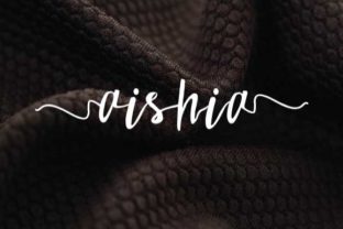 Aishia Font: Elevating Editorial Design with Sweet Script