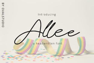 Alle Font: A Smooth Script for Handmade Labels