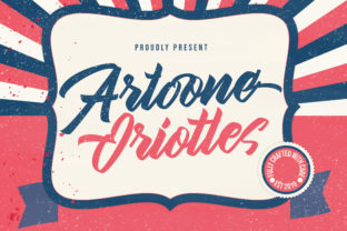 Artoone Oriottes Font: A Vintage Script for Branding