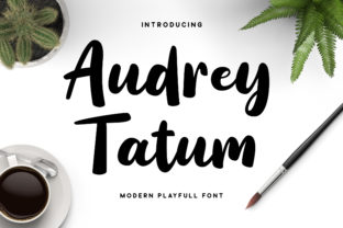 Audrey Tatum Font: Playful Type for Modern Campaigns