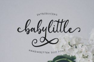 Babylittle Duo Font: Playful Type for Digital Campaigns