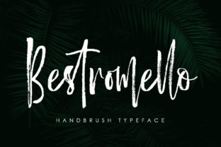 Bestromello Font: Modern Brush Script for Campaigns