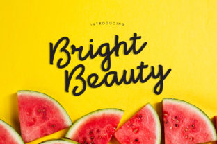 Bright Beauty Font: Elegant Script for Web Design