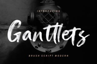 Bring Your Designs to Life with Ganttlets Font