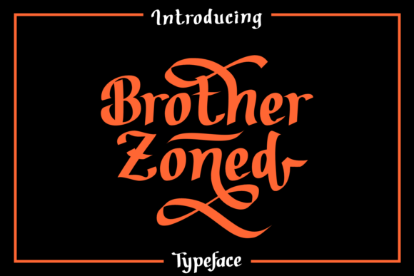 Brother Zoned Font: A Handwritten Typeface for Branding