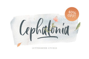 Cephalonia Font: Adding Romance to Brand Identity