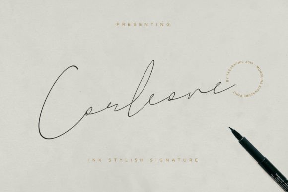 Corleone Font: Elegant Script for Digital Campaigns