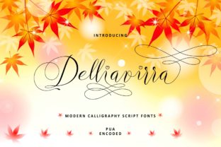 Delliavirra Font: Elevating Web Design with Elegant Script