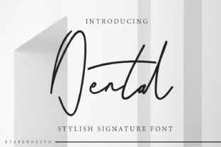 Dental Font: Contemporary Charm for Editorial Design