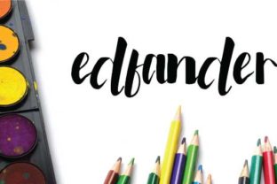 Edfander Font Review: Crafting Romantic Campaign Visuals