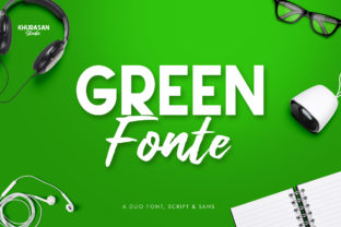 Green Fonte Duo: A Typeface for Handmade Labels