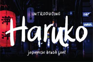Haruko Font Review: Bold Script for Modern Campaigns
