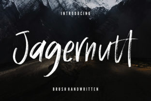Jagernutt Font: Adding Authentic Script Style to Branding