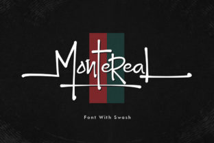 Motereal Font: A Bold Script for Editorial Design