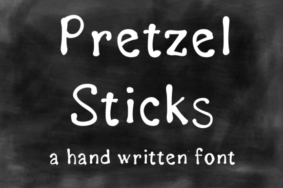 Pretzel Sticks Font: Whimsical Editorial Typography