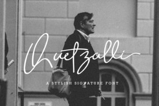Quetzalli Font: A Fun Script Typeface for Crafters