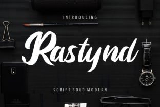 Rastynd Font: Bold Script Typography for Business Branding