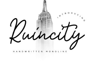 Ruincity Font Review: A Casual Script for Modern Branding