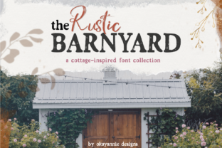 Rustic Barnyard Font: Adding Vintage Charm to Brand Identity