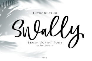 Swally Font Review: A Sweet Handwritten Typeface for Modern Branding