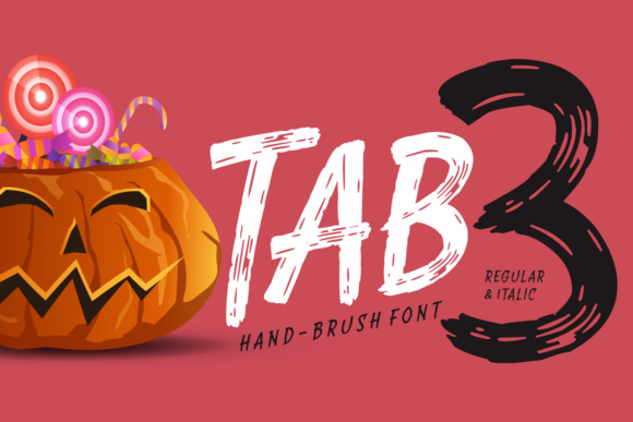 Tab 3 Font Review: Raw Handbrushed Energy for Branding