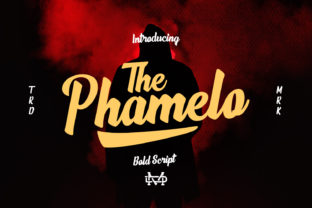 The Phamelo Font: Bold Script for Editorial Design