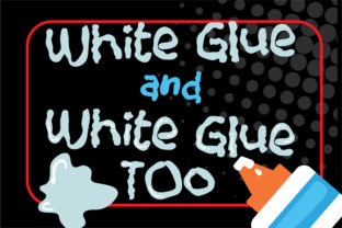 White Glue Duo Font Review: A Youthful Typeface for Playful Branding